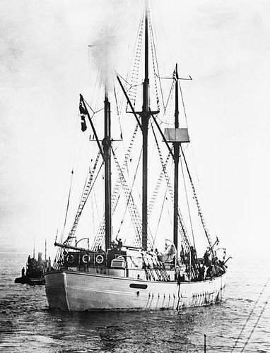 The maud ship used arctic - by,