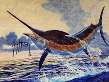 Guy Harvey Fleece Throw