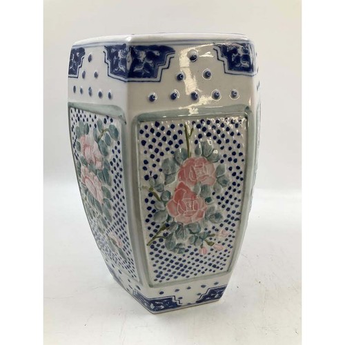 Vintage chinoiserie hexagonal - vintage,