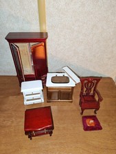Dolls House Brown Furniture