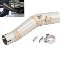 For Yamaha R6 YZF R6 2006-2025 Motorcycle Middle Link 60mm Exhaust Pipe Slip On