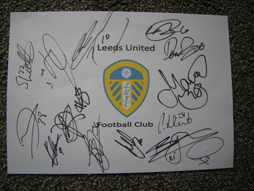 Leeds united framed - leeds, f.c