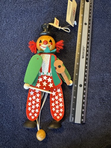 Sevi vintage wooden clown - sevi,