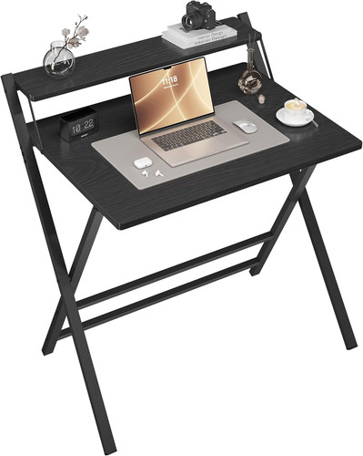 Foldable desk with monitor - desk,