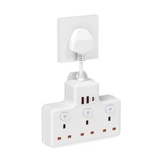 Multi Plug Adaptor, 6 in 1