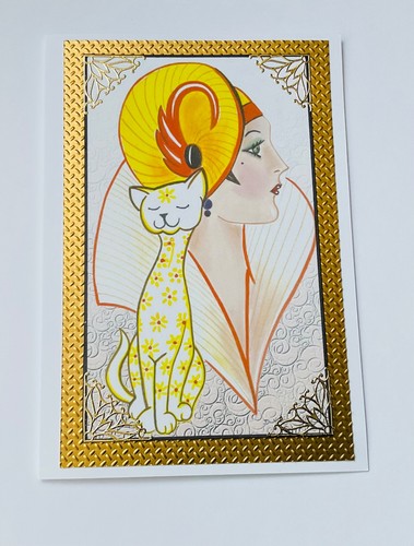Art deco any occasion handmade - deco,