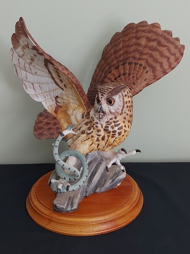 Franklin mint owl - mint,