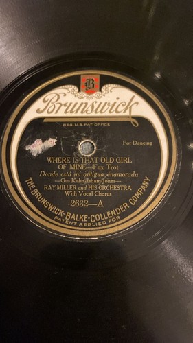 Rare 78rpm record - ,, ray