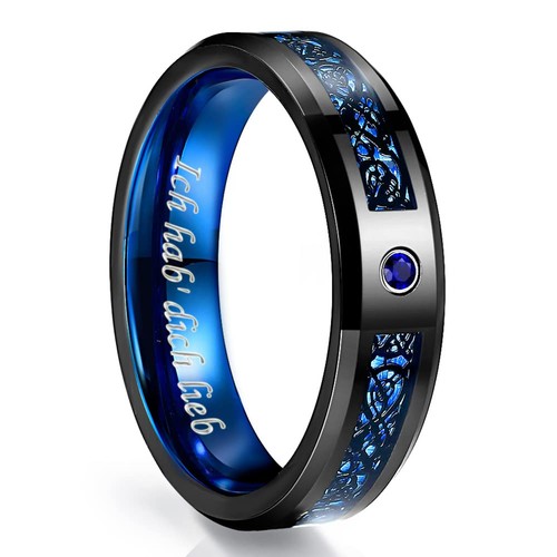 Nuncad 6mm blue black celtic - blue,