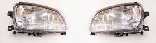 Pair front headlamps - pair,