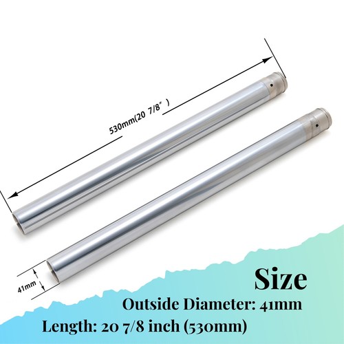 Chrome 41mm fork - 20-7/8'',