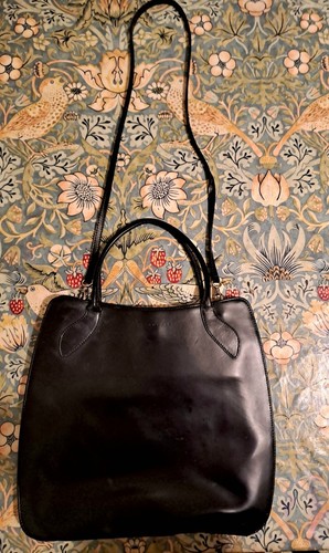 Coccinelle black leather bag - coccinelle,