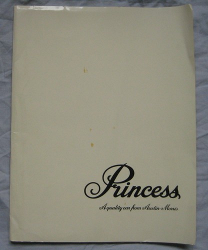 1979 austin princess brochure - austin,