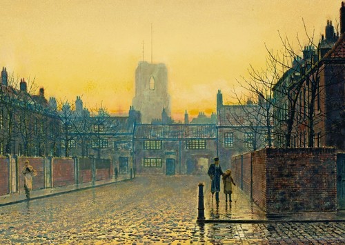 John atkinson grimshaw canvas - grimshaw,