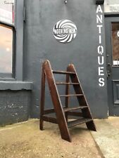 Country House 19th Century Antique Library Steps Chapel Ladders Victorian