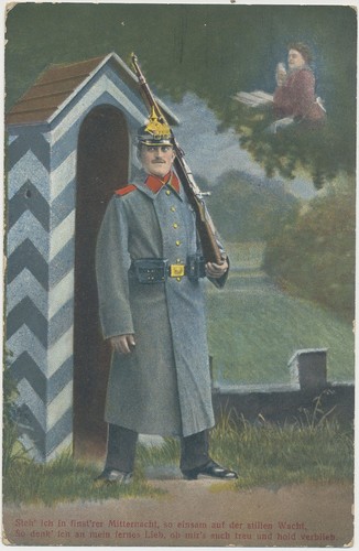 Patriotic postcard field - patriotic,