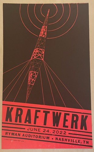 Kraftwerk hatch show print - -,