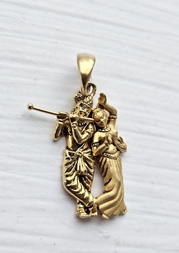 22ct gold lord krishna and - lord,
