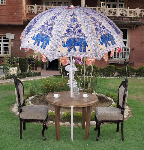 Indian embroidered garden - indian,