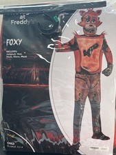 Spirit Halloween Five Nights at Freddy’s Foxy Kids Costume Large Pre-Owned