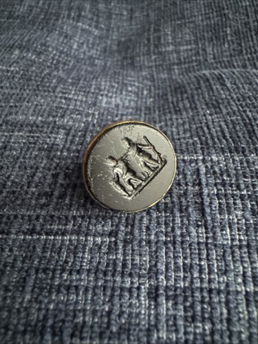 Antique victorian metal - metal, wax