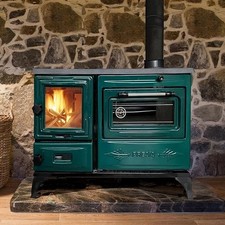 Cast Iron Wood Stove with Oven