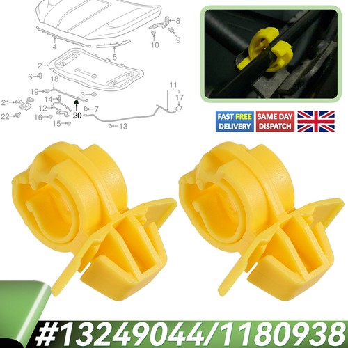 Bonnet stay clip - 2,