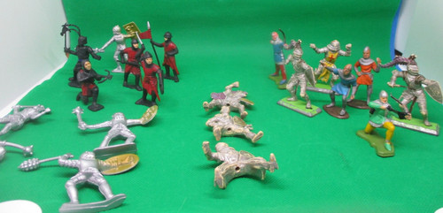 Medieval knights toy soldiers - medieval,