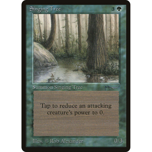 Mtg singing tree - mtg, (arabian