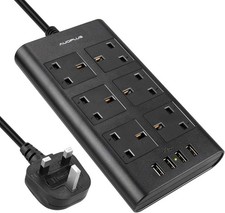6 Gang Surge Protector Power