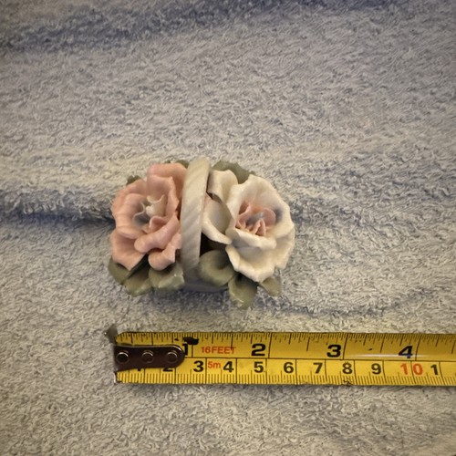 Porcelain flower basket - porcelain,