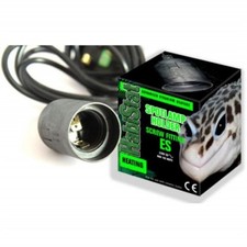 Habistat Reptile Light Bulb Holder Spot Lamp Vivarium Basking Screw Fitting (ES)