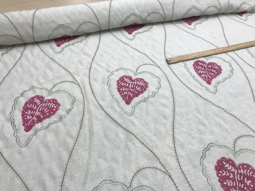 Embroidery floral linen - embroidery, by