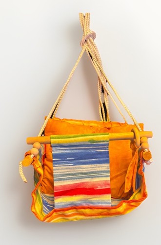 Multicolored canvas baby - multicolored,
