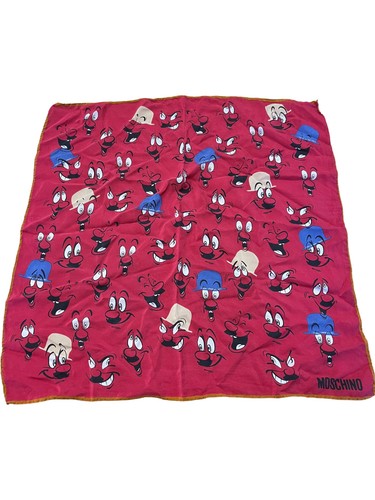 Moschino silk square scarf - silk,