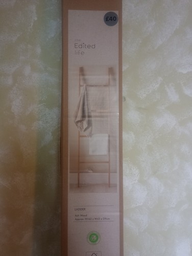 Dunelm bathroom wooden towel - dunelm,