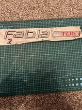 Skoda Fabia Tailgate Badge - 1g