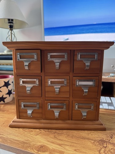 Vintage wooden apothecary - vintage,