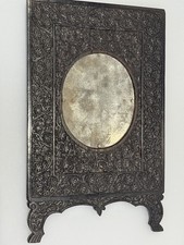 Intricately carved ebony wood