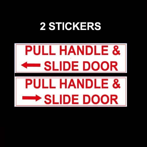 Pull handle slide - slide, door