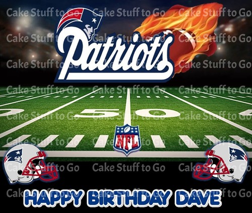 New england patriots - new, edible