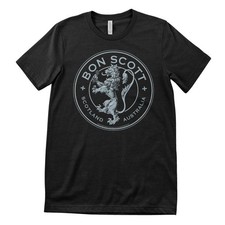 Officially Licensed Bon Scott - Seal Mens T-Shirt