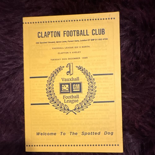 Clapton aveley vauxhall - clapton, v