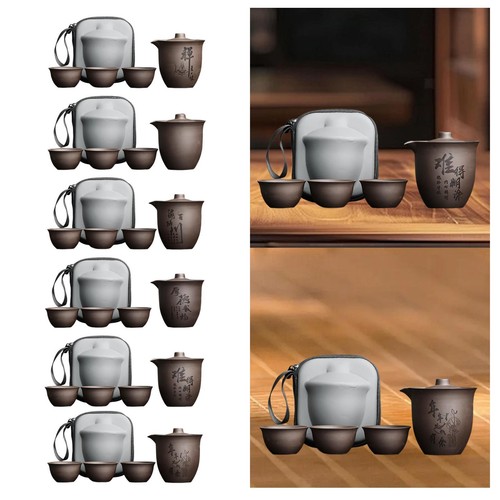 Travel porcelain tea pot - porcelain,