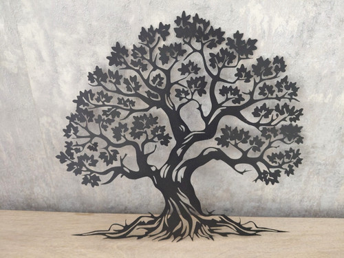 Tree life metal - tree, wall