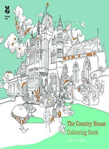 The country house colouring - country,