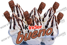 ice cream van sticker Kinder