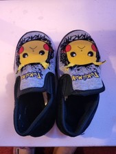 Pokemon Pikachu Hard Sole Slippers Gaming Winter