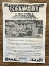 Gorkamorka Digga Trukk Instructions / Assembly Guide - Warhammer 40K