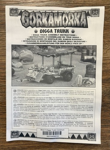 Gorkamorka digga trukk - gorkamorka,